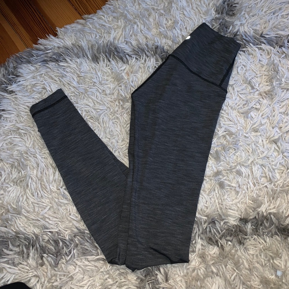 Lululemon Leggings (Dark Grey) Like New!